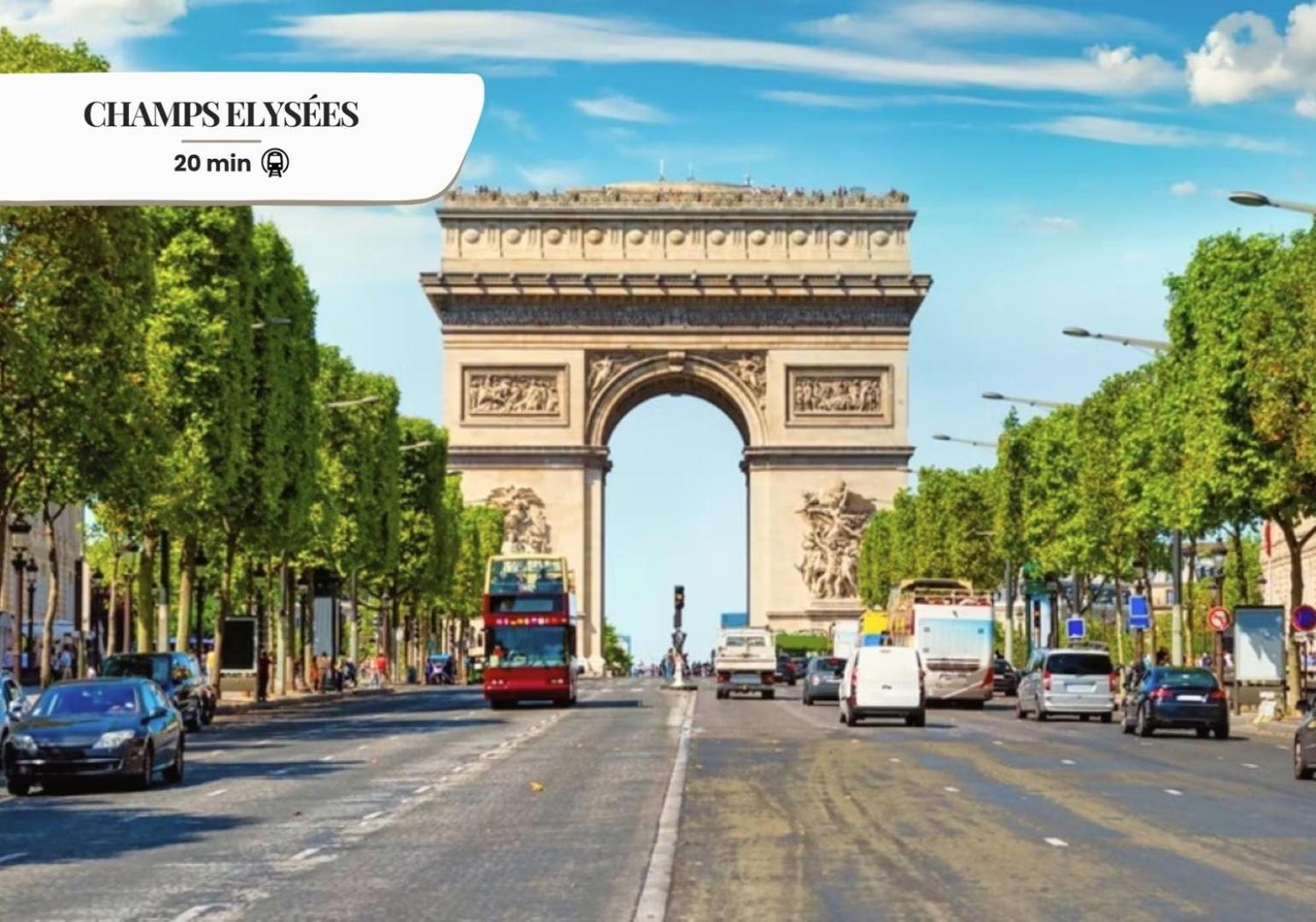 Suite Cd : Superb Parisian Apartment Экстерьер фото